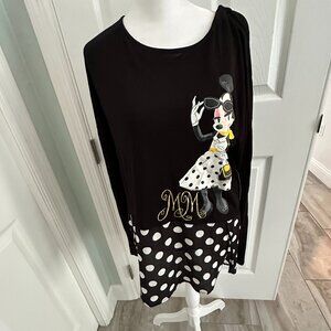 Disney Store Exclusive Mini Mouse Tunic - Lightweight - Adorable - NWT - Large